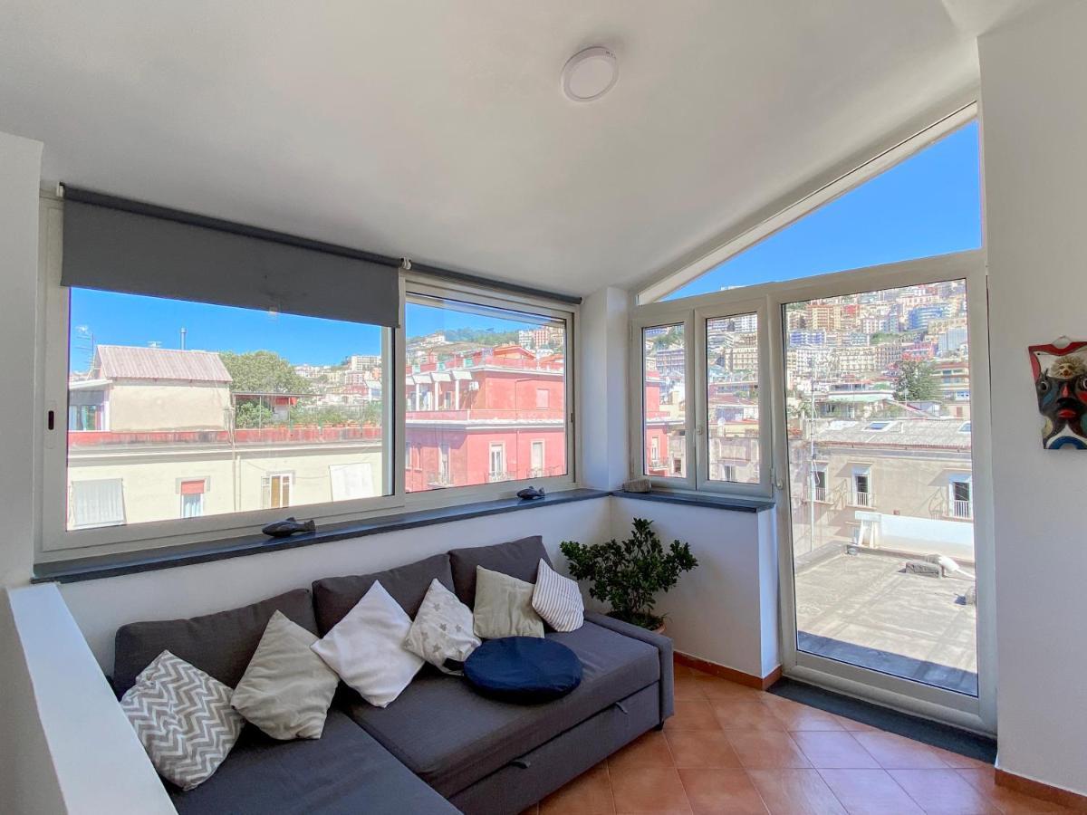 Апартаменты La Casa Di Nettuno Неаполь Экстерьер фото